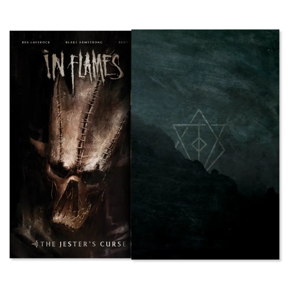 In Flames Presents: The Jester’s Curse Graphic Novel Deluxe Bundle Book Edition