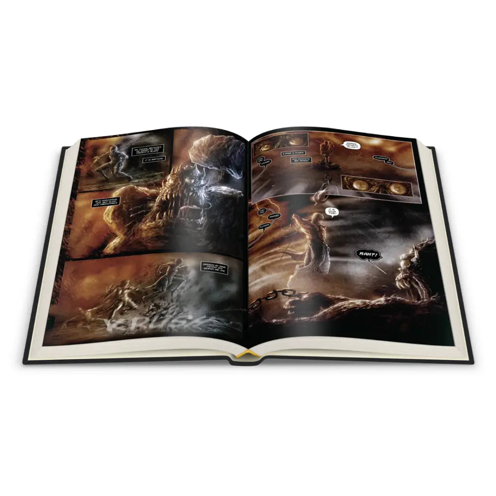 In Flames Presents: The Jester’s Curse Graphic Novel Deluxe Bundle Book Edition