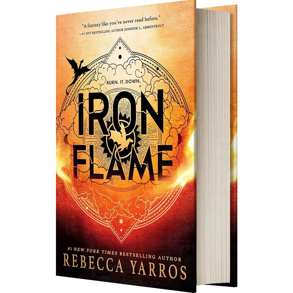Iron Flame: (Empyrean Book #2) by Rebecca Yarros - Hardcover - Books