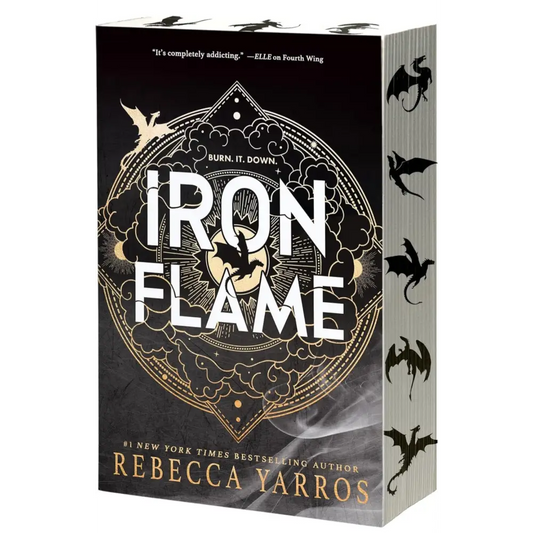 Iron Flame: (Empyrean Book #2) Deluxe Sprayed Edge by Rebecca Yarros - Paperback (Sprayed Edges) - Books