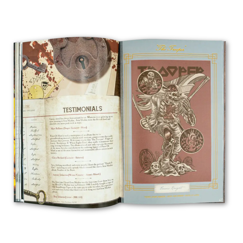 Iron Maiden: Piece Of Mind - Deluxe Edition - Book Edition
