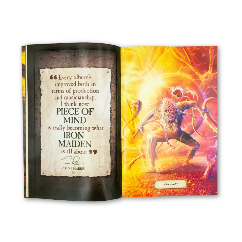 Iron Maiden: Piece Of Mind - Deluxe Edition - Book Edition