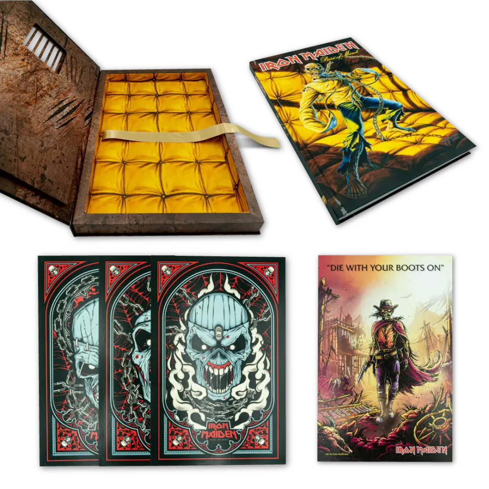 Iron Maiden: Piece Of Mind - Deluxe Edition - Book Edition