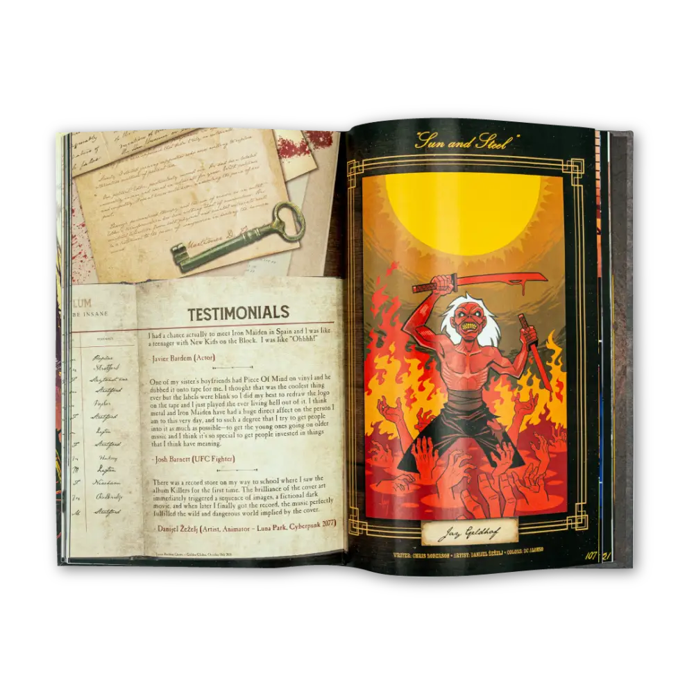 Iron Maiden: Piece Of Mind - Hardcover Edition - Book Edition