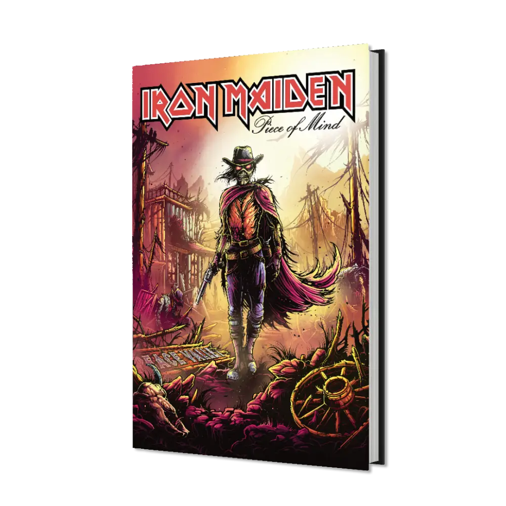 Iron Maiden: Piece Of Mind - Hardcover Edition - Book Edition