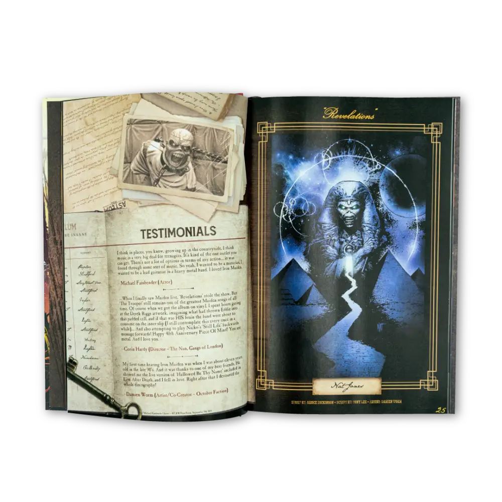 Iron Maiden: Piece Of Mind - Hardcover Edition - Book Edition