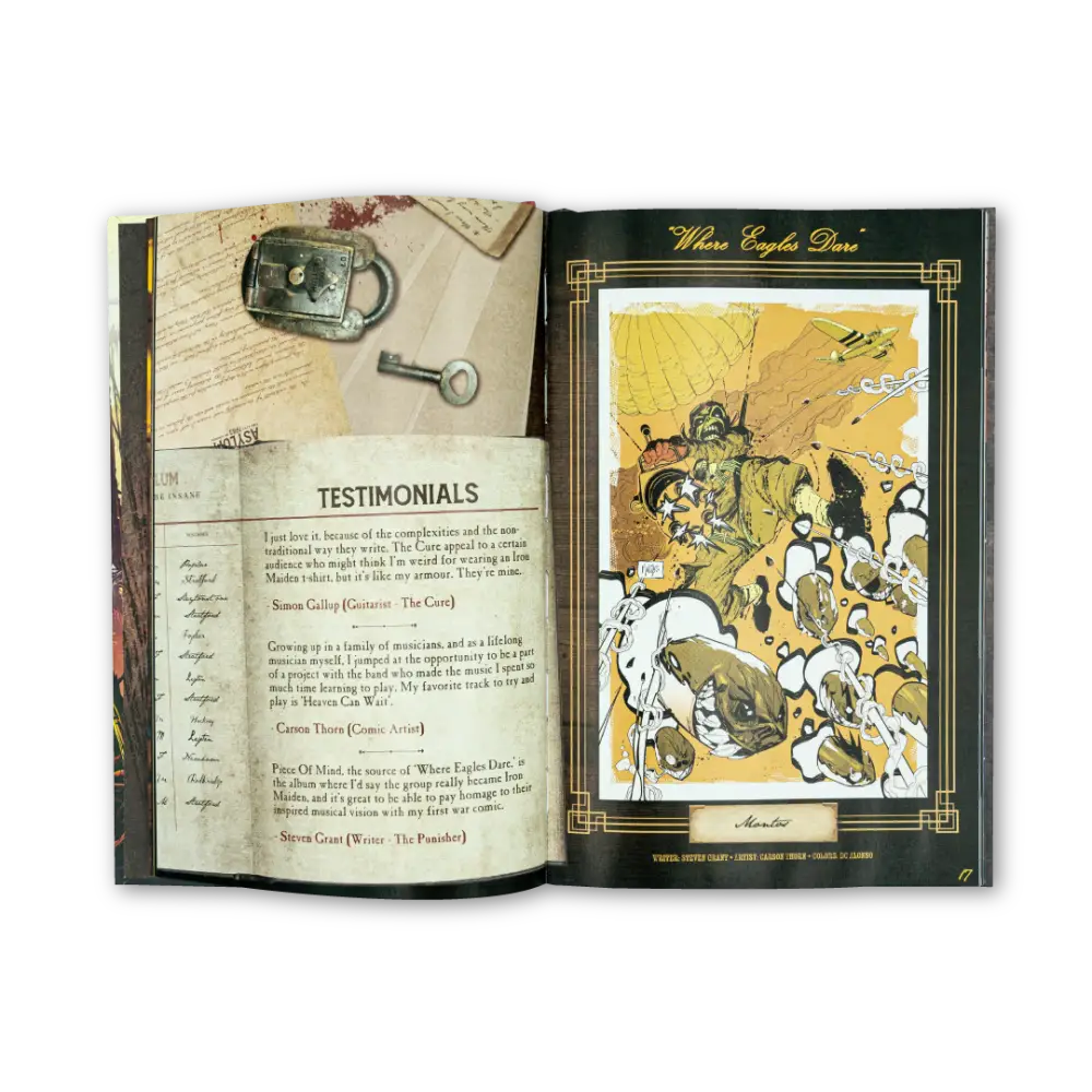 Iron Maiden: Piece Of Mind - Hardcover Edition - Book Edition