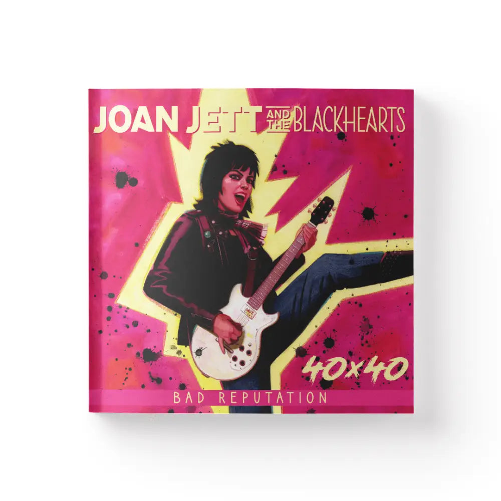 JOAN JETT & THE BLACKHEARTS - 40x40: Bad Reputation/I Love Rock ’n’ Roll - Deluxe Book - Book Vinyl Edition