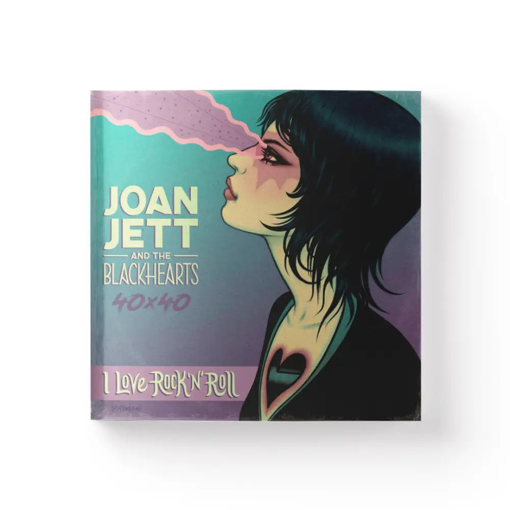 JOAN JETT & THE BLACKHEARTS - 40x40: Bad Reputation/I Love Rock ’n’ Roll - Deluxe Book - Book Vinyl Edition