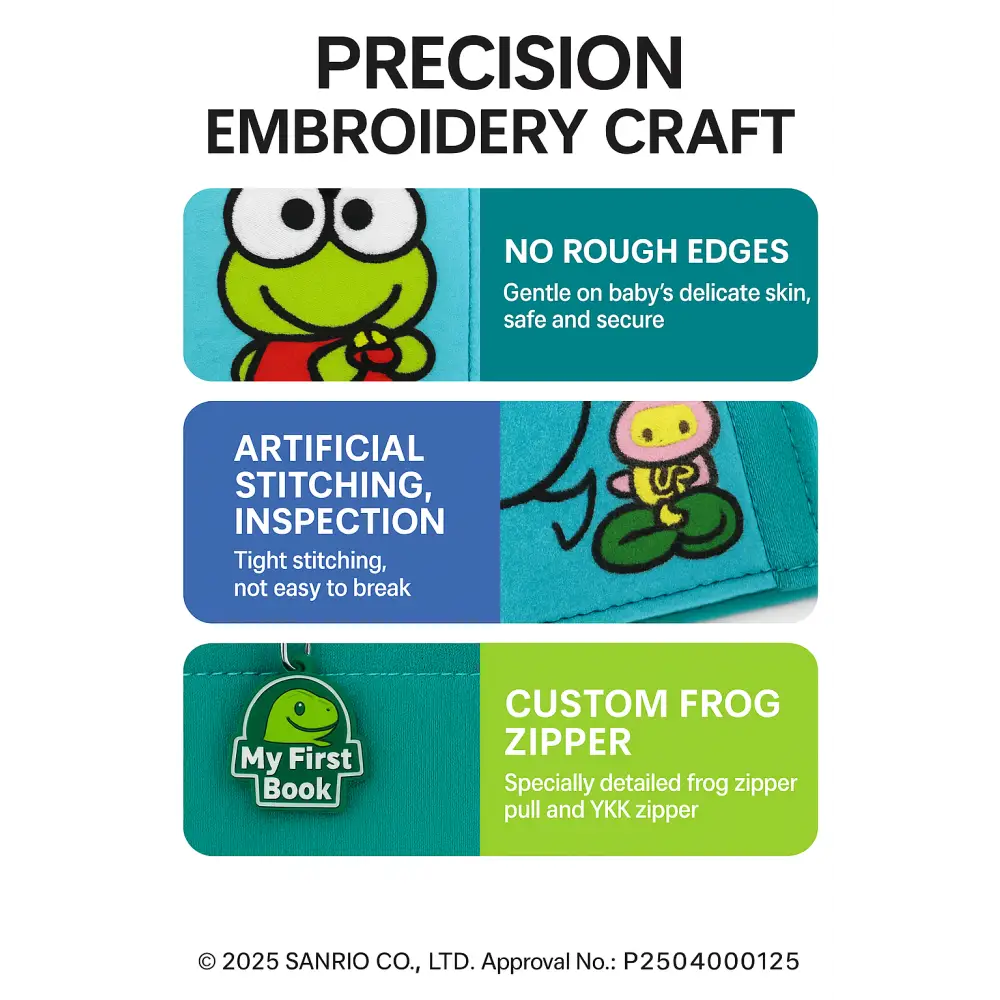 Keroppi Frog Busy Book
