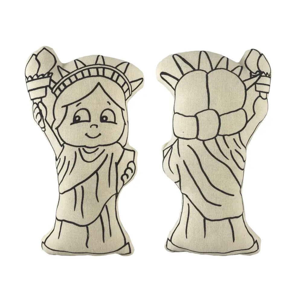 Kiboo Kids Liberty Boo Statue of Liberty for Coloring and Play Color and Play Doll