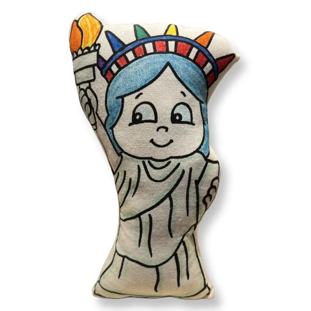 Kiboo Kids Liberty Boo Statue of Liberty for Coloring and Play Color and Play Doll