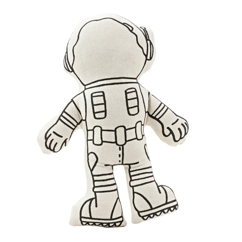 Kiboo Kids Space Explorer: Girl Astronaut Doll with Mini Space Pack Educational and Imaginative Play Toy Color and Play