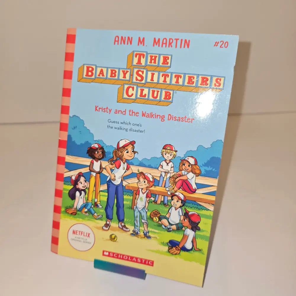 Kristy and the Walking Disaster (The Baby-Sitters Club #20) by Ann M. Martin - Used - Children’s Book