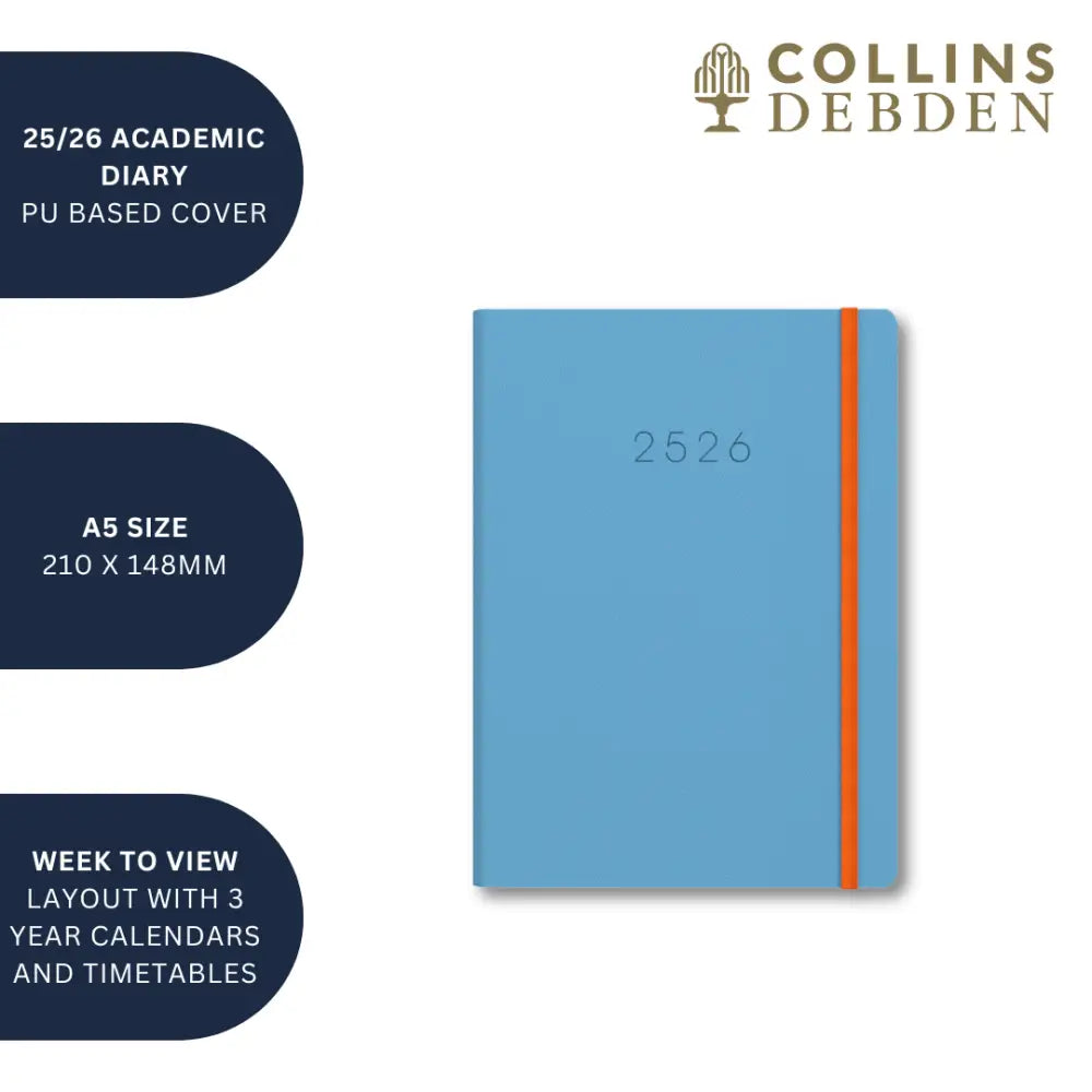 Legacy A5 Week to View Mid/Academic Year Planner 2025 2026 Fashion Diaries
