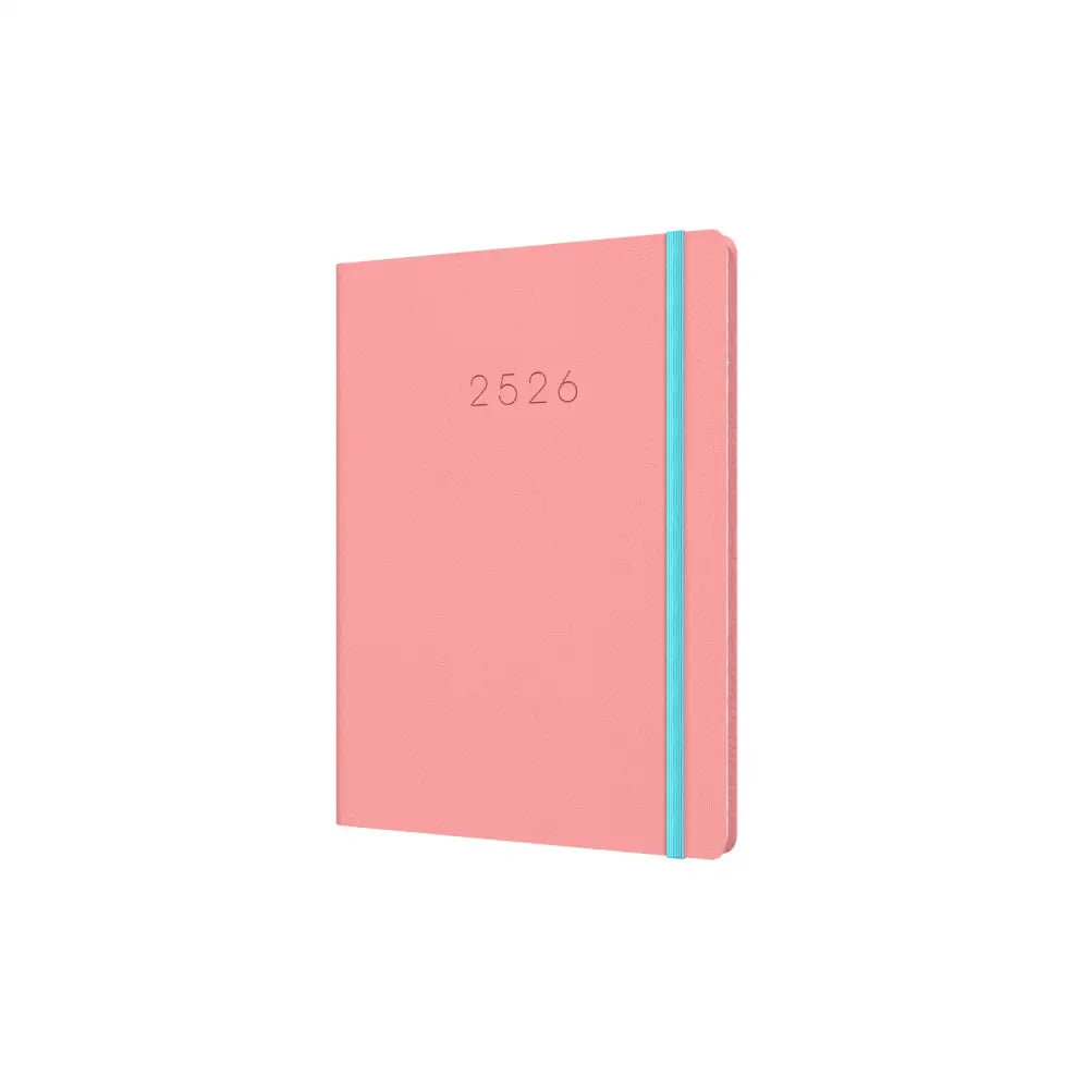 Legacy A5 Week to View Mid/Academic Year Planner 2025 2026 Pink Fashion Diaries