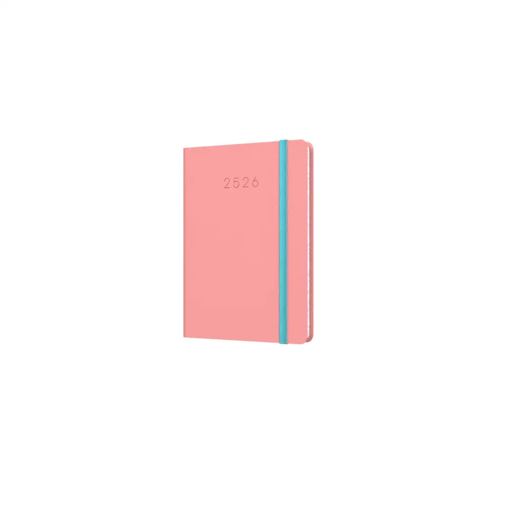 Legacy A6 Week to View Mid/Academic Year Diary Planner 2025 2026 Pink Fashion Diaries