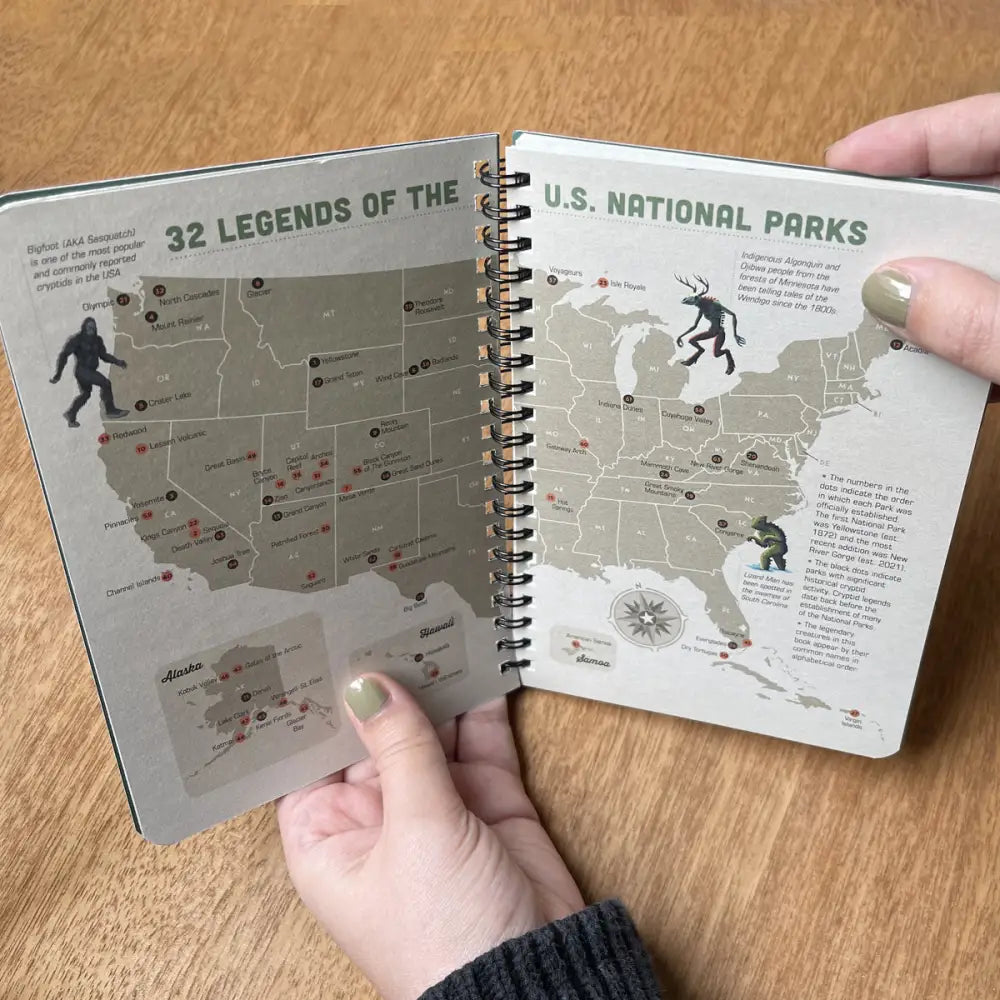 Legends Of The National Park Guide Book: (Best Seller!) Books and Gifts