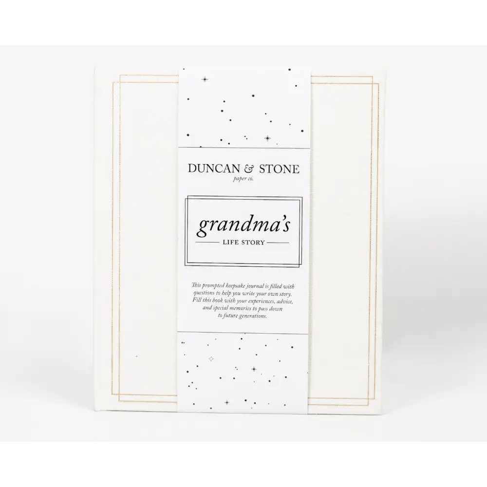 Life Story Journal: Grandma Legacy (Cream) Journal