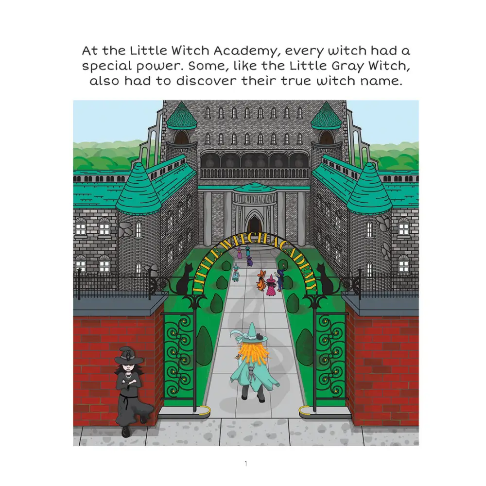 Little Witch Academy #1: The Little Gray Witch Books