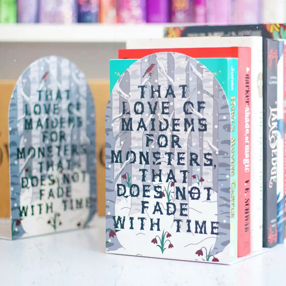Love of Maidens for Monsters Bookend - Bookend