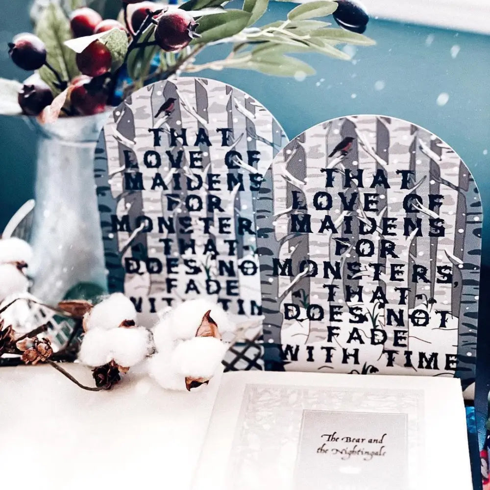 Love of Maidens for Monsters Bookend - Bookend