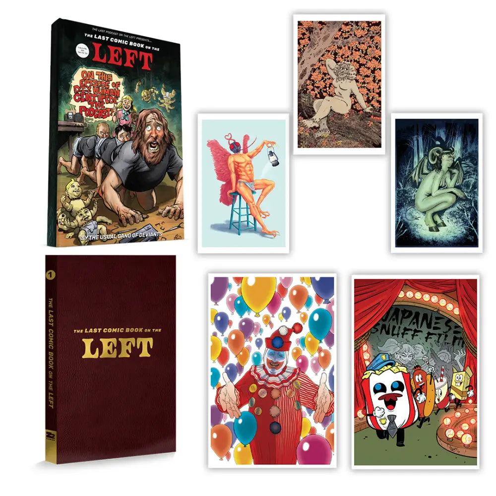LPOTL: The Last Comic Book on the Left Vol. 1 - Deluxe Edition - Book Edition