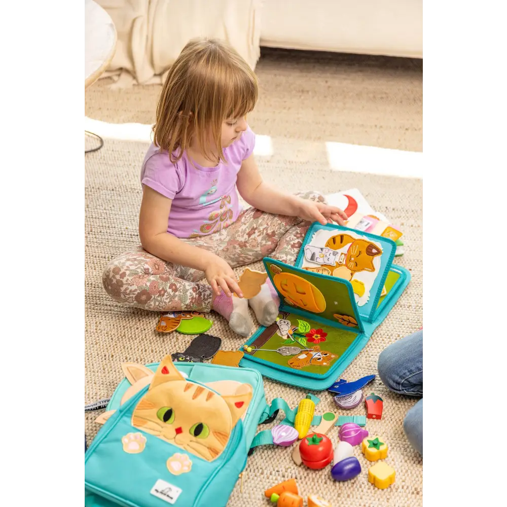 Lucky Cat Busy Book Baby Toys & Activity Equipment