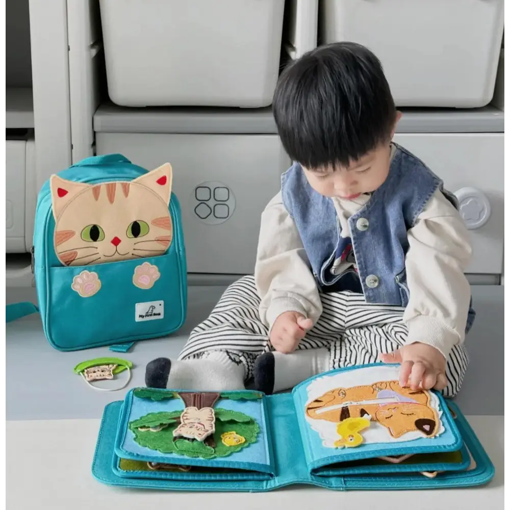 Lucky Cat Busy Book Baby Toys & Activity Equipment