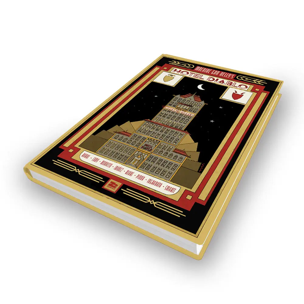 Machine Gun Kelly’s Hotel Diablo Graphic Novel Deluxe Book Book Vinyl Edition