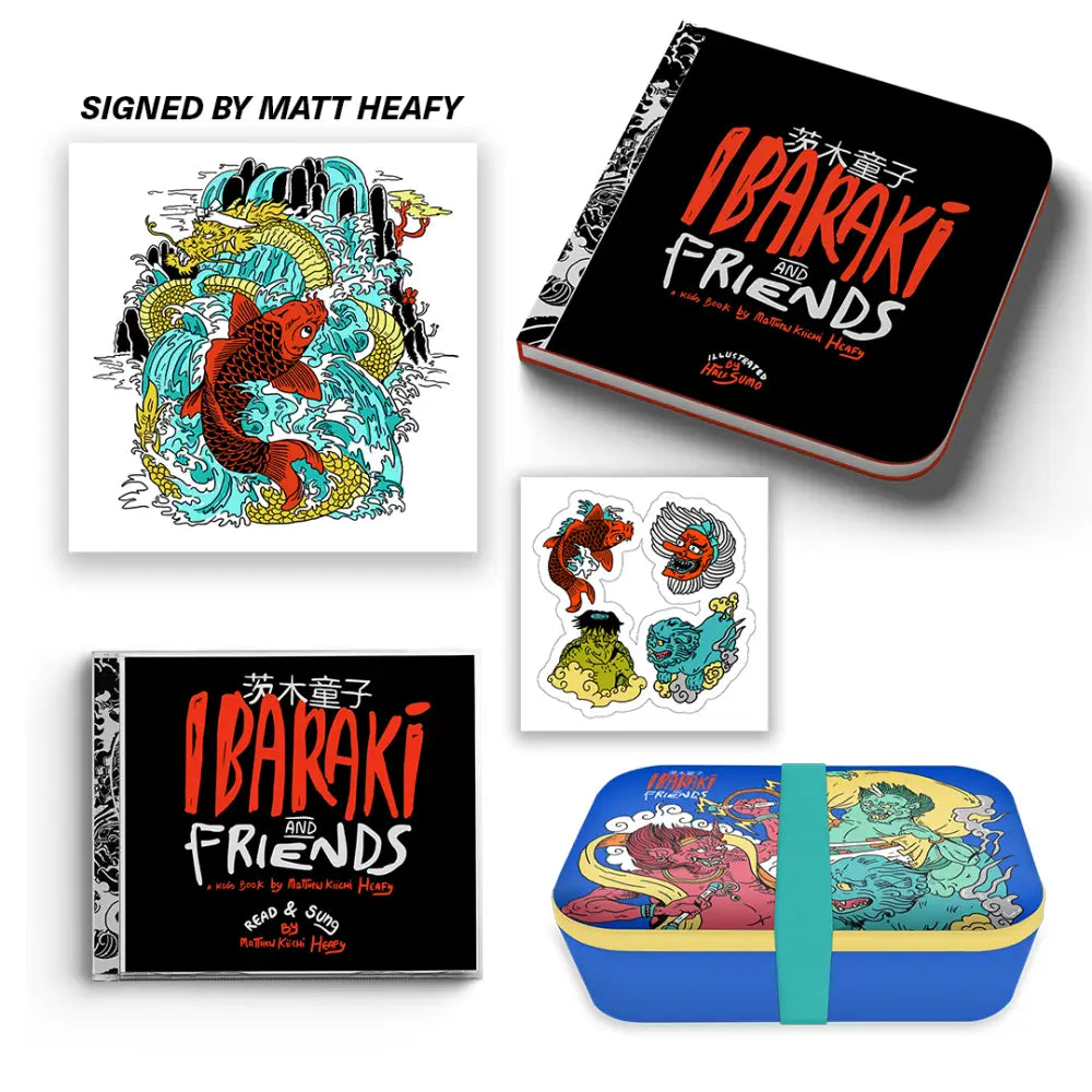 Matt Heafy: Ibaraki and Friends - SIGNED Deluxe Bundle - Book Edition
