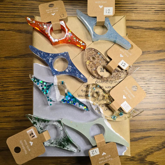 Medium Resin Book Page Holder Random - book accessory