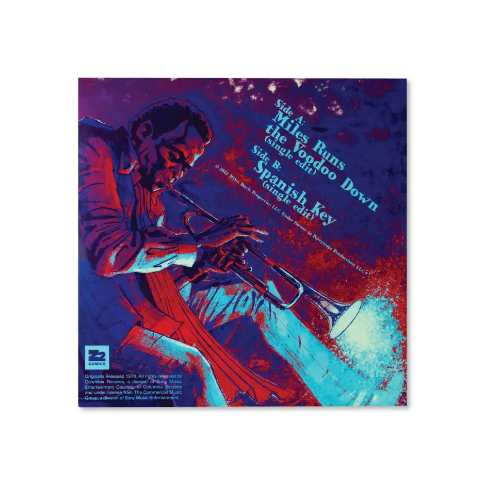 Miles Davis and the Search for the Sound - 7’’ Vinyl (Black Ice Variant) - Book Edition