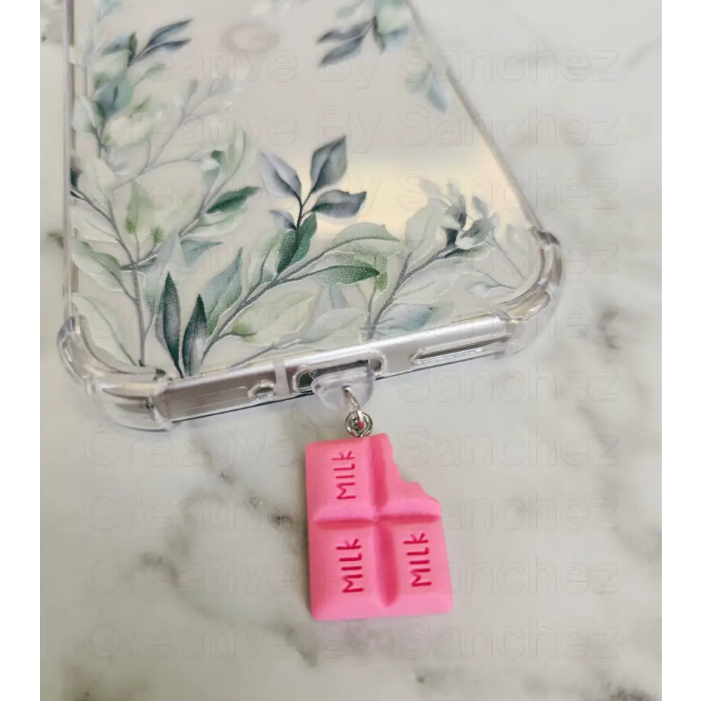 Milk Chocolate–USB-C Dust Plug Charm for Kindle Phones and Tablets - Accessories