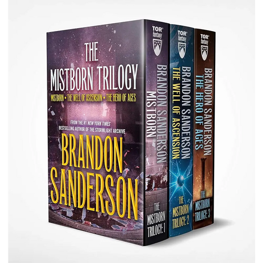 Mistborn Boxed Set I: The Well of Ascension Hero of Ages (The Mistborn Saga) by Brandon Sanderson - Books