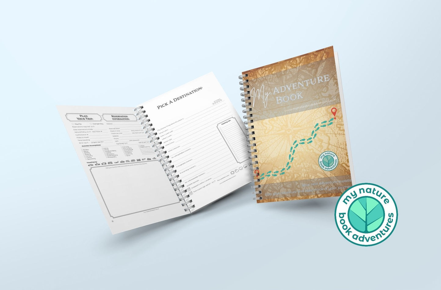 My Adventure Book - Adventure Planning Journal