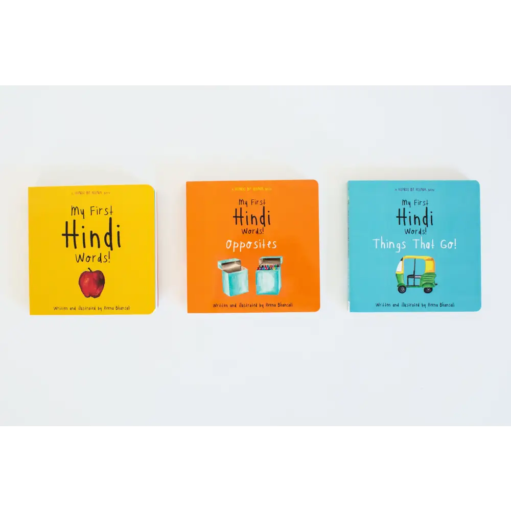 ’My First Hindi Words!’ Board Book Gift Set