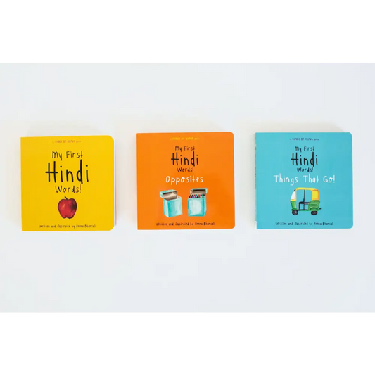 ’My First Hindi Words!’ Board Book Gift Set