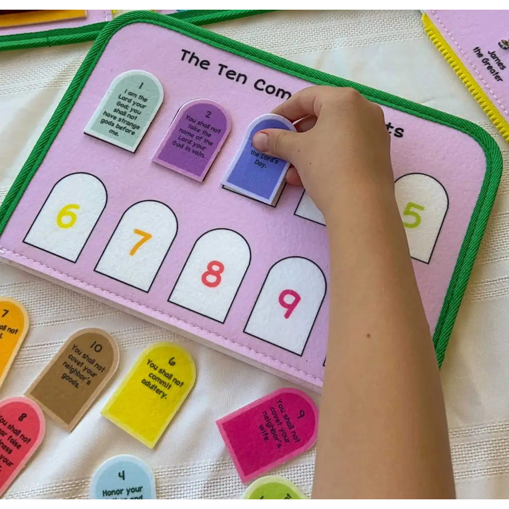 My Pray & Play Busy Book: A Quiet Felt Book