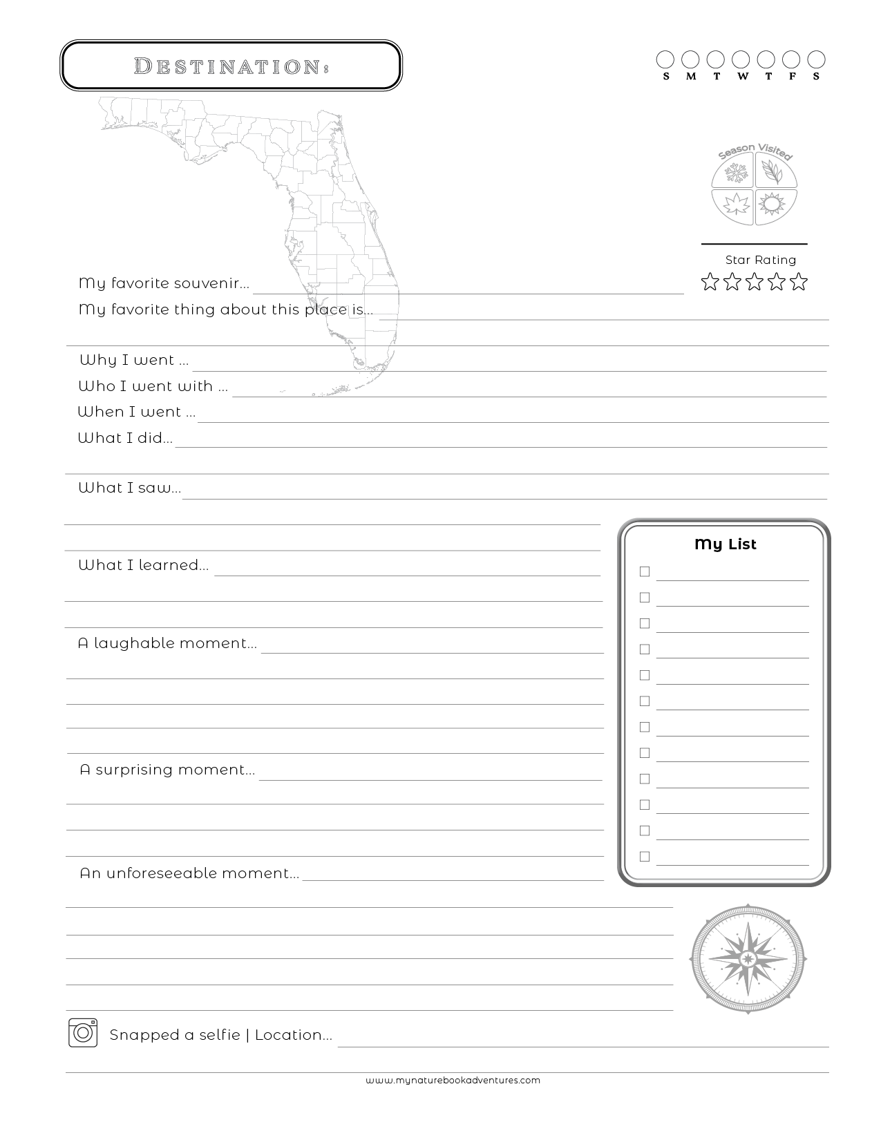 NEW - Florida Adventure Book