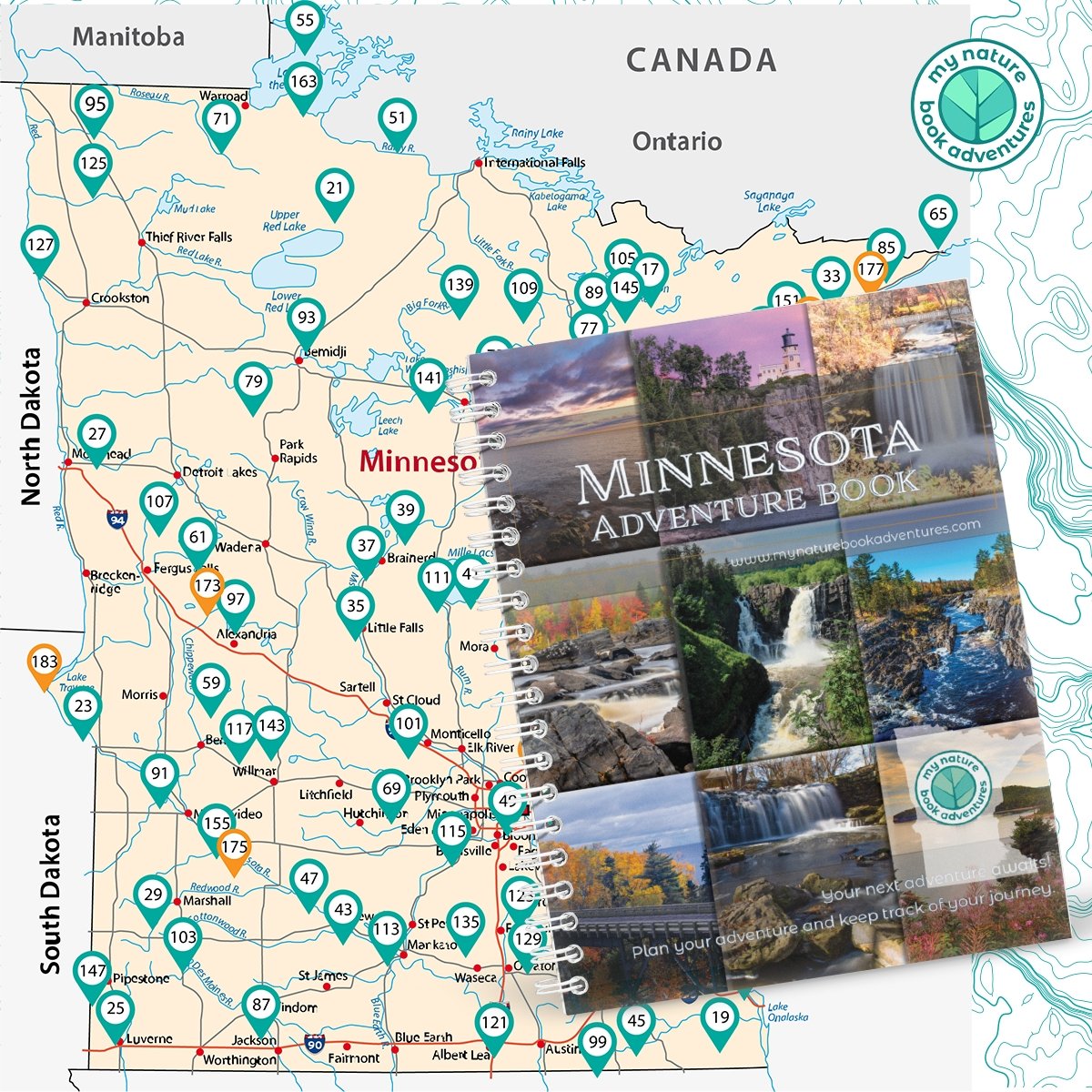 NEW - Minnesota Adventure Book