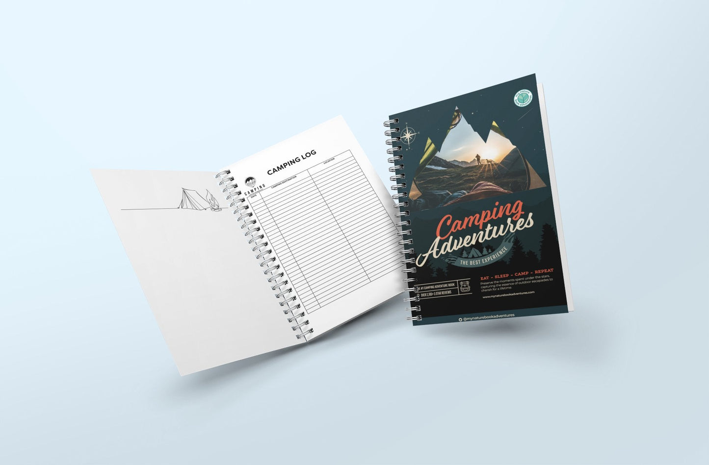 NEW - Camping Adventure Book