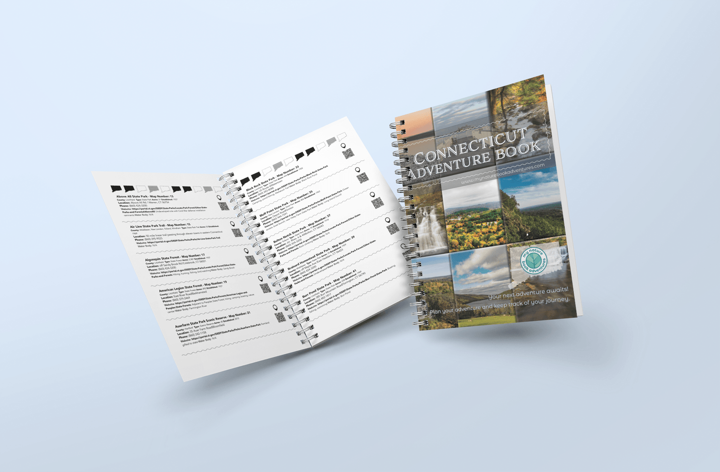 NEW - Connecticut Adventure Book