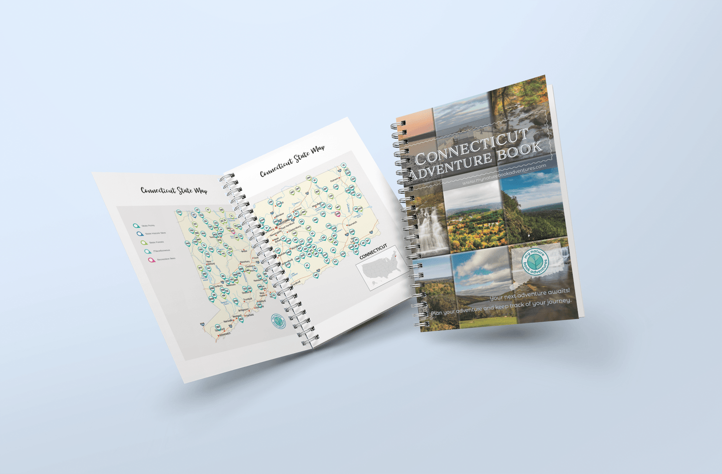 NEW - Connecticut Adventure Book