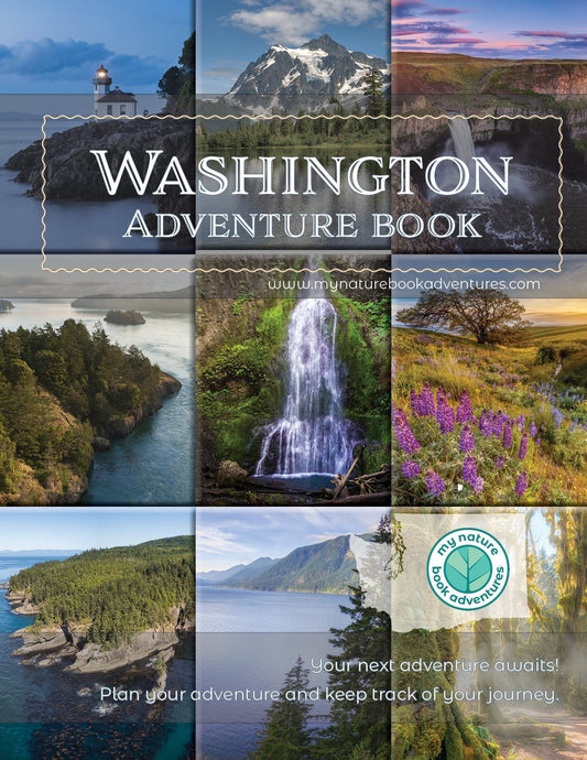 New - Washington State Parks - Adventure Book