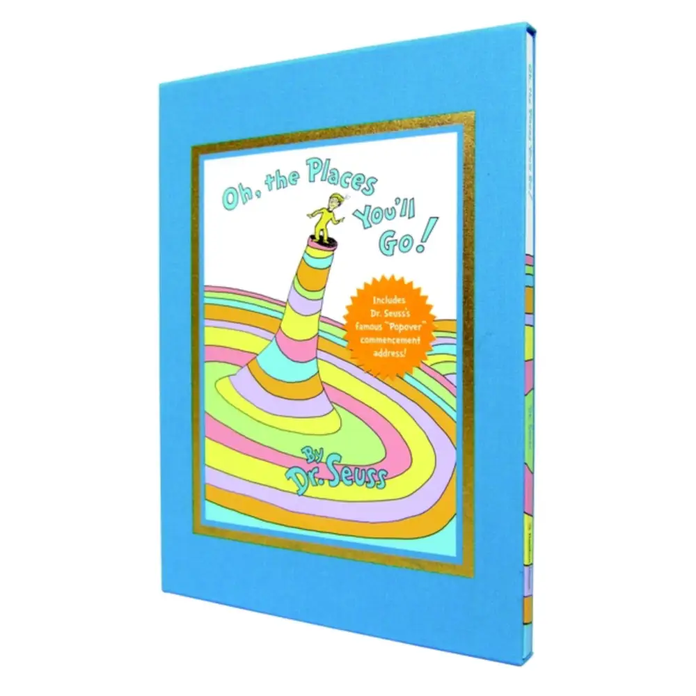Oh the Places You’ll Go! by Dr. Seuss - Hardcover (Deluxe) - Children’s Picture Book