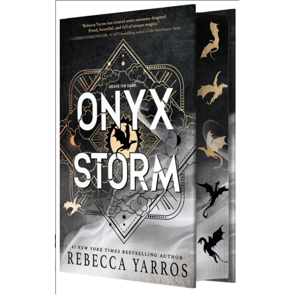Onyx Storm (Deluxe Limited Edition & Standard) (Empyrean #3) - Hardcover (Sprayed Edges) - Pre-Order