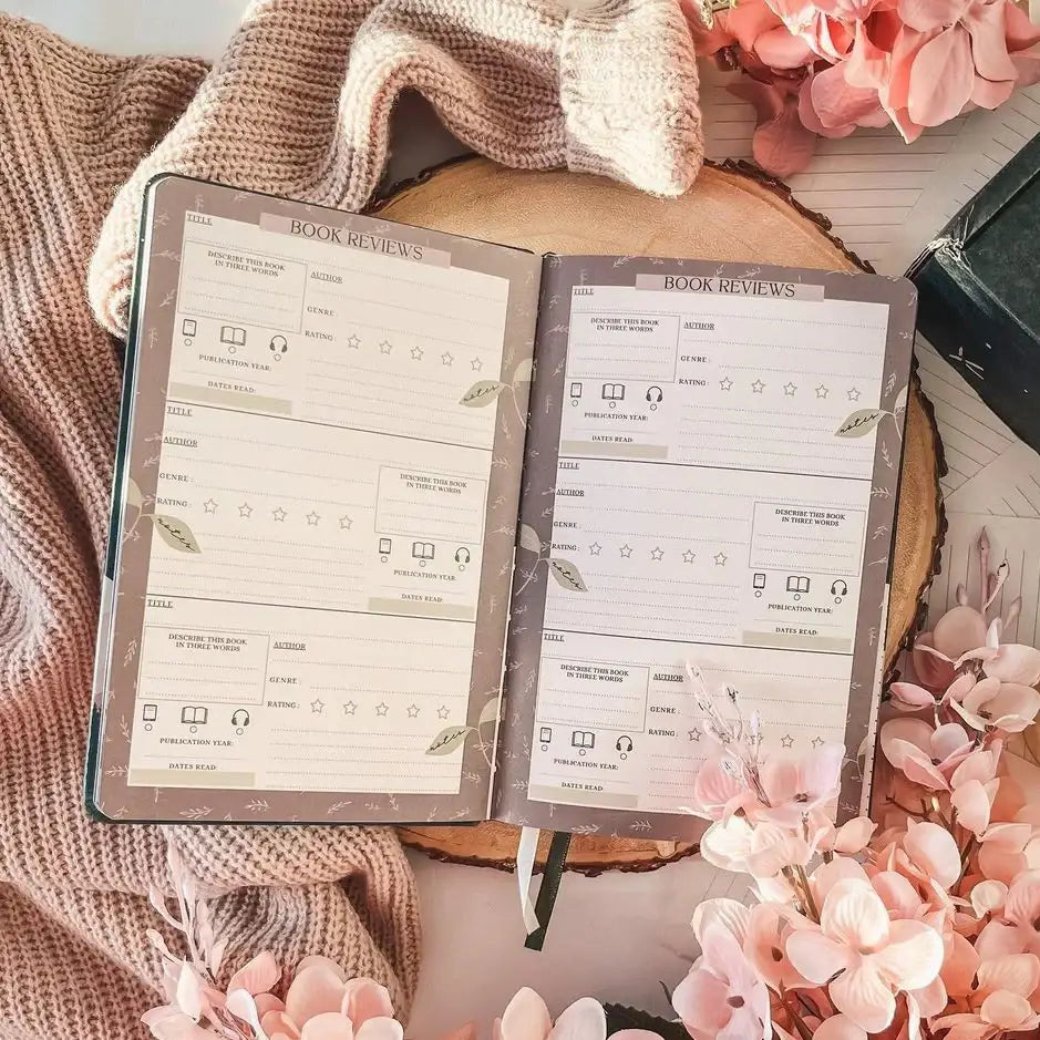 OwlCrate Forest Reading Planner - Exclusive - Book Tracker