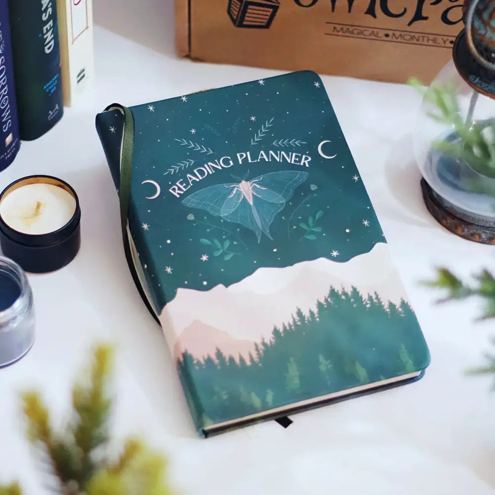 OwlCrate Forest Reading Planner - Exclusive - Book Tracker