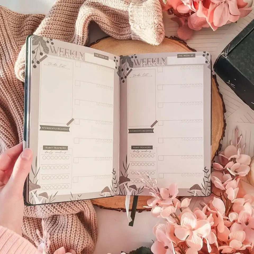 OwlCrate Forest Reading Planner - Exclusive - Book Tracker
